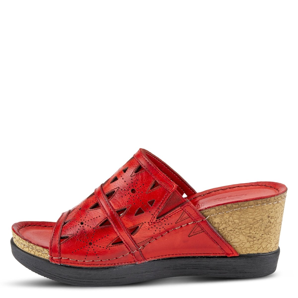 Spring Step Shoes Fusawedge Sandal Women’s Leather Cork Sole