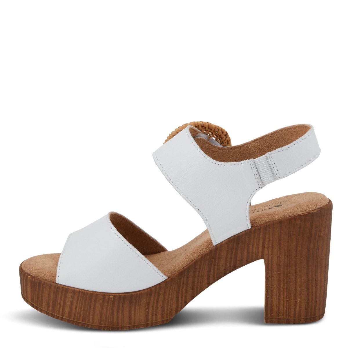 Spring Step Shoes Gamona Women’s Suede Leather Sandals 3.25 Heel