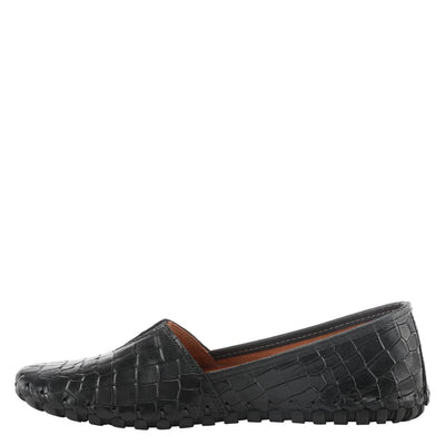 Spring Step Shoes Kathaleta Croco Women's Leather Round Toe Shoes
