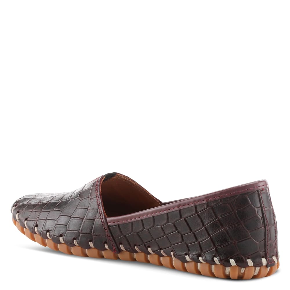 Spring Step Shoes Kathaleta Croco Women's Leather Round Toe Shoes