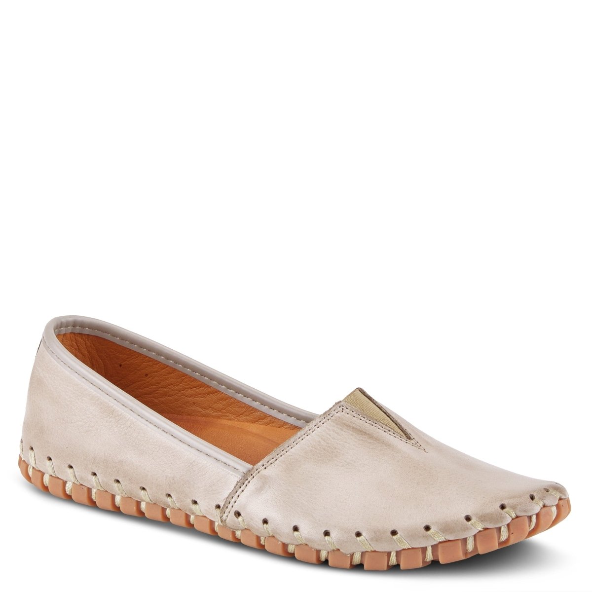 Spring Step Shoes Kathaleta Shoes Women’s Leather Mediterranean Slip on Shoes