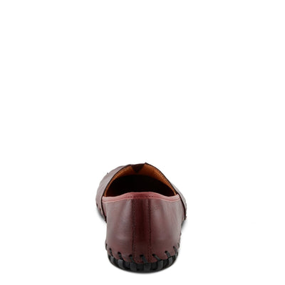 Spring Step Shoes Kathaleta Shoes Women’s Leather Mediterranean Slip on Shoes