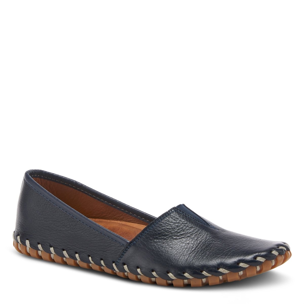 Spring Step Shoes Kathaleta Shoes Women’s Leather Mediterranean Slip on Shoes
