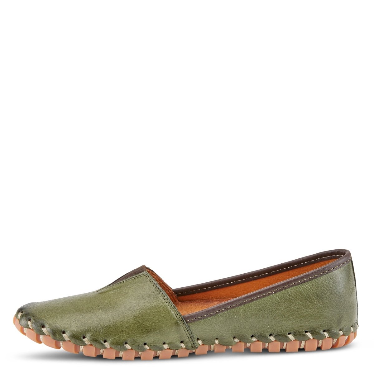 Spring Step Shoes Kathaleta Shoes Women’s Leather Mediterranean Slip on Shoes