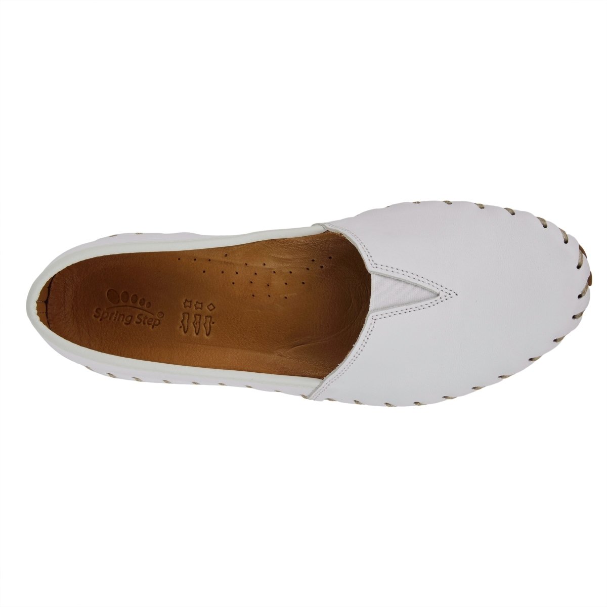 Spring Step Shoes Kathaleta Shoes Women’s Leather Mediterranean Slip on Shoes