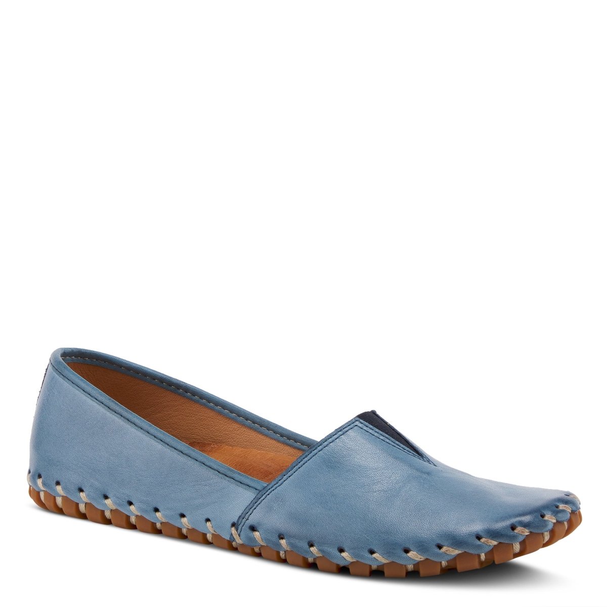 Spring Step Shoes Kathaleta Shoes Women’s Leather Mediterranean Slip on Shoes