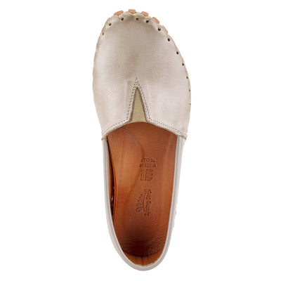Spring Step Shoes Kathaleta Shoes Women’s Leather Mediterranean Slip on Shoes