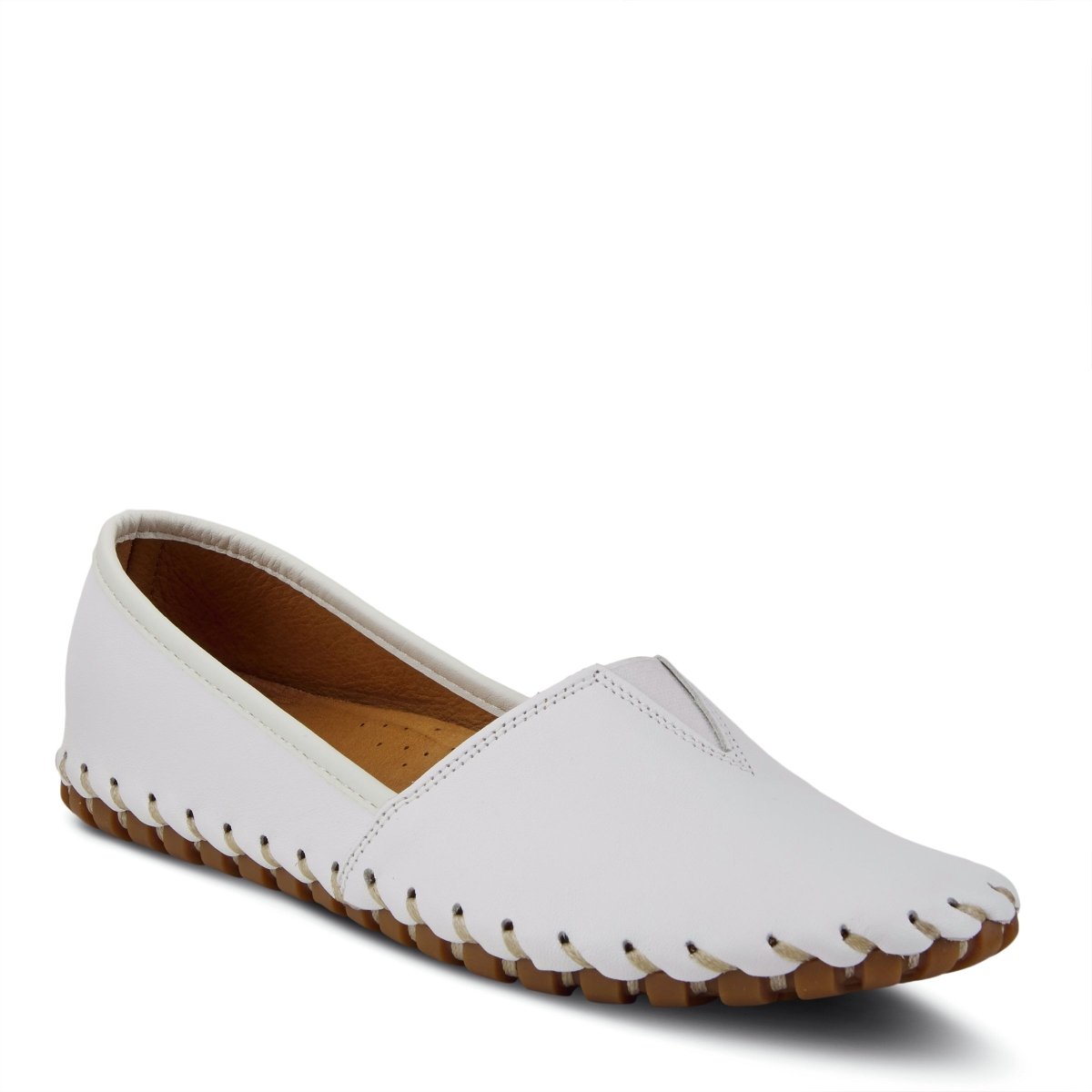 Spring Step Shoes Kathaleta Shoes Women’s Leather Mediterranean Slip on Shoes