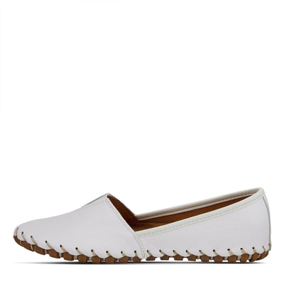 Spring Step Shoes Kathaleta Shoes Women’s Leather Mediterranean Slip on Shoes