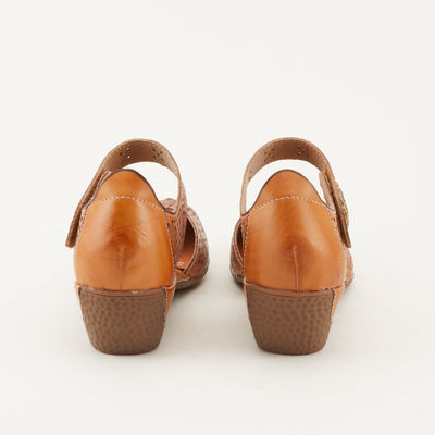 Spring Step Shoes L'Artiste Americana Women’s Leather Wedge Sandals