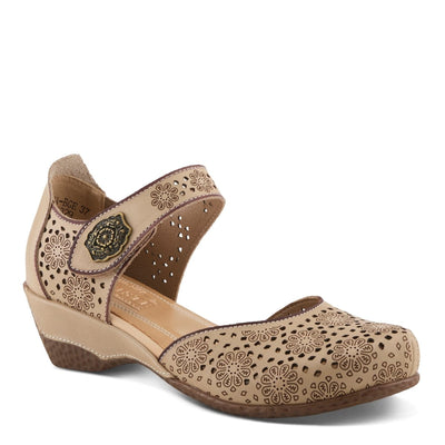 Spring Step Shoes L'Artiste Americana Women’s Leather Wedge Sandals