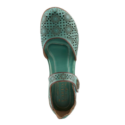 Spring Step Shoes L'Artiste Americana Women’s Leather Wedge Sandals