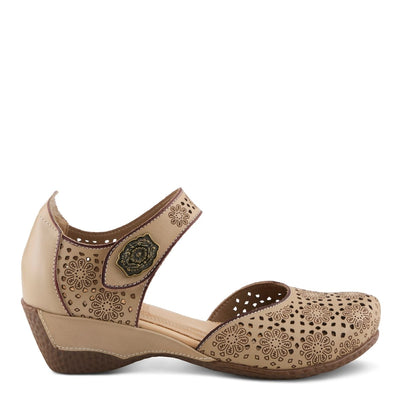 Spring Step Shoes L'Artiste Americana Women’s Leather Wedge Sandals