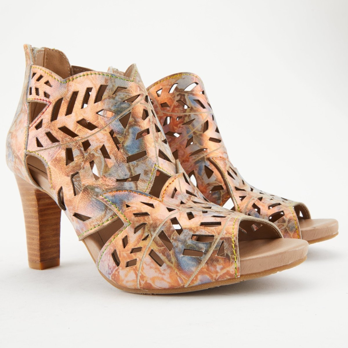 Spring Step Shoes L'Artiste Amora Sandal Women’s Hand Painted Leather