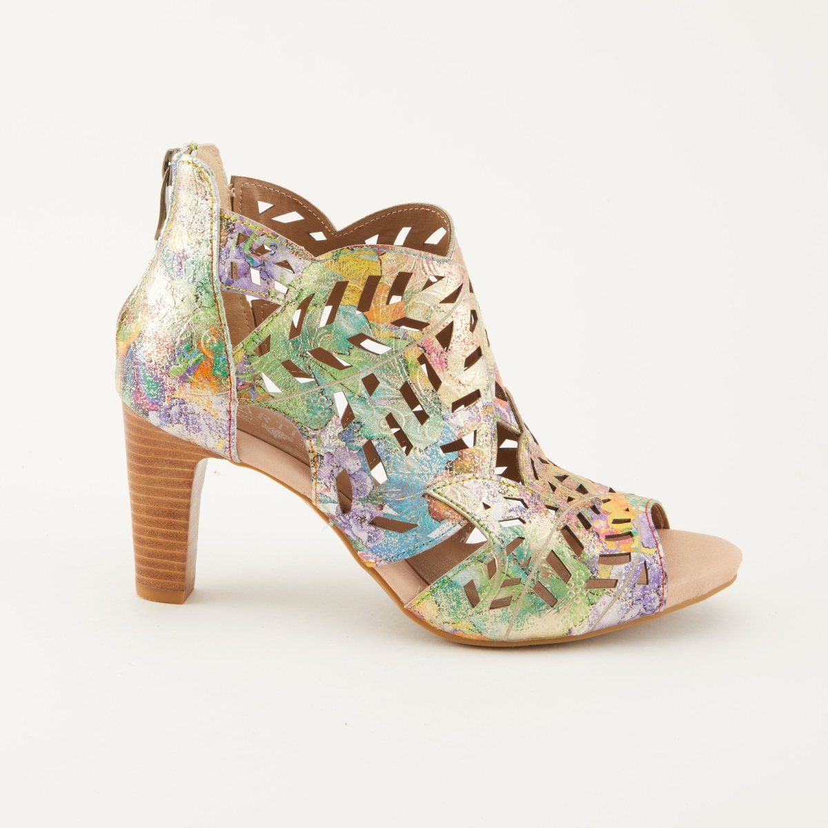 Spring Step Shoes L'Artiste Amora Sandal Women’s Hand Painted Leather