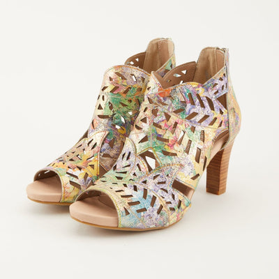 Spring Step Shoes L'Artiste Amora Sandal Women’s Hand Painted Leather