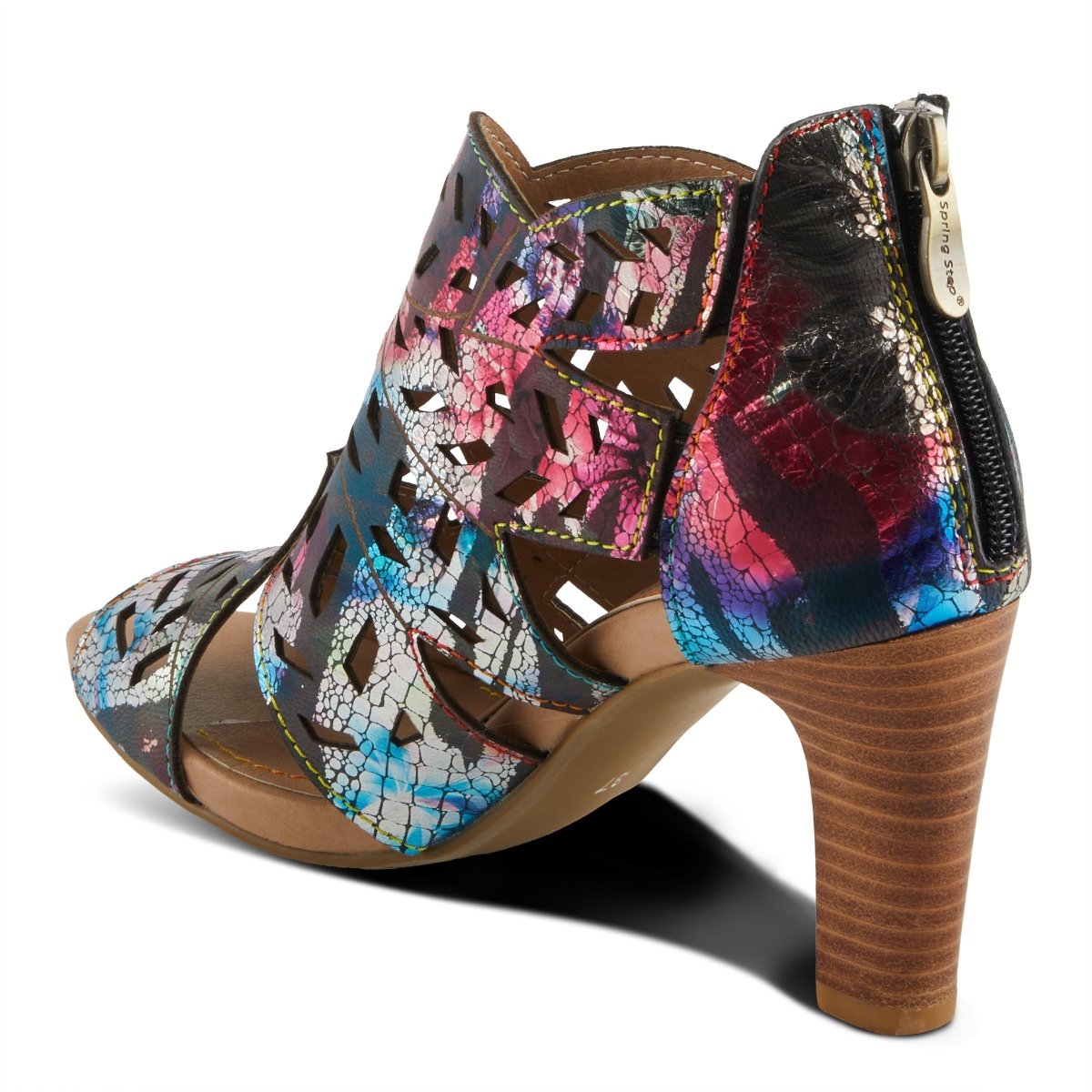 Spring Step Shoes L'Artiste Amora Sandal Women’s Hand Painted Leather