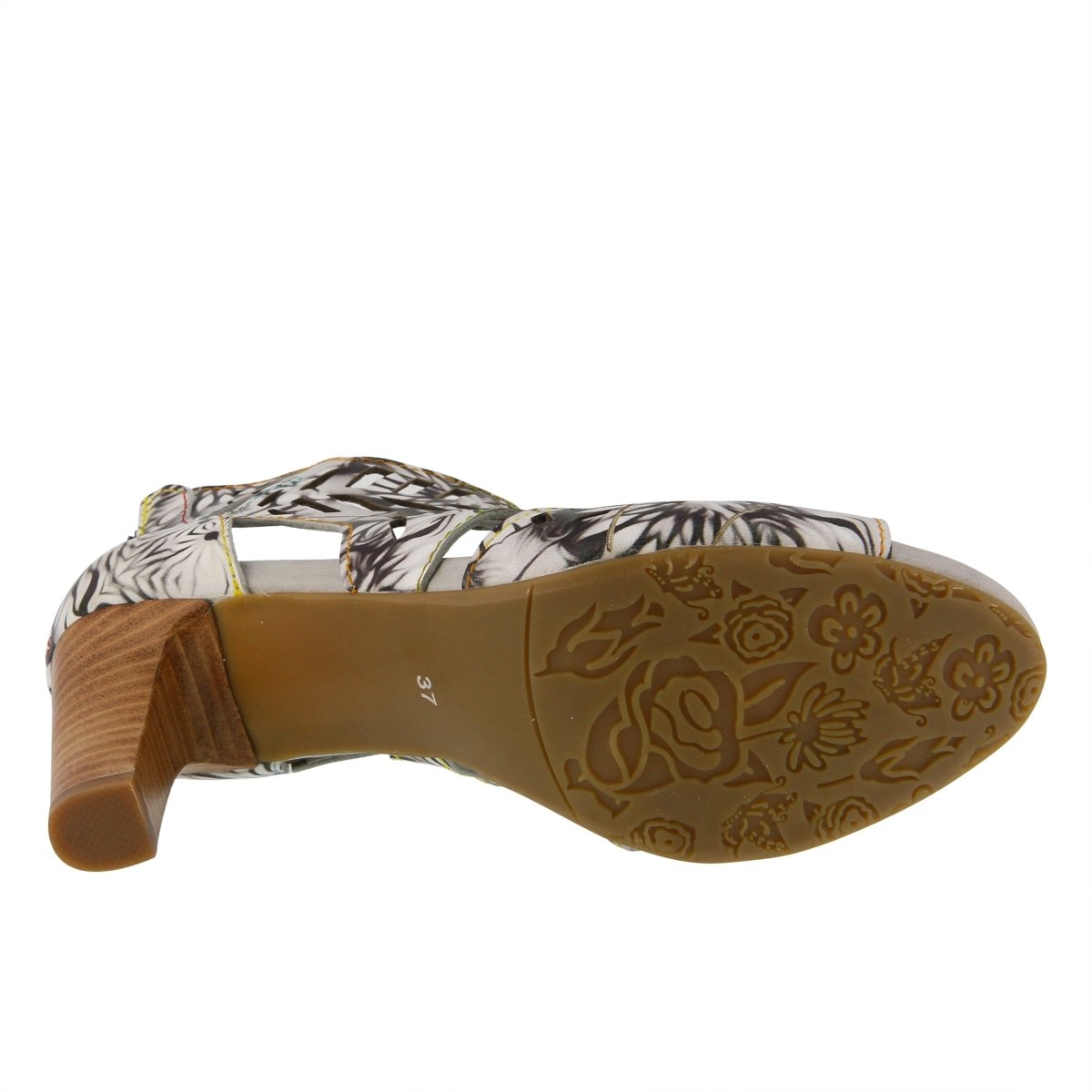 Spring Step Shoes L'Artiste Amora Sandal Women’s Hand Painted Leather