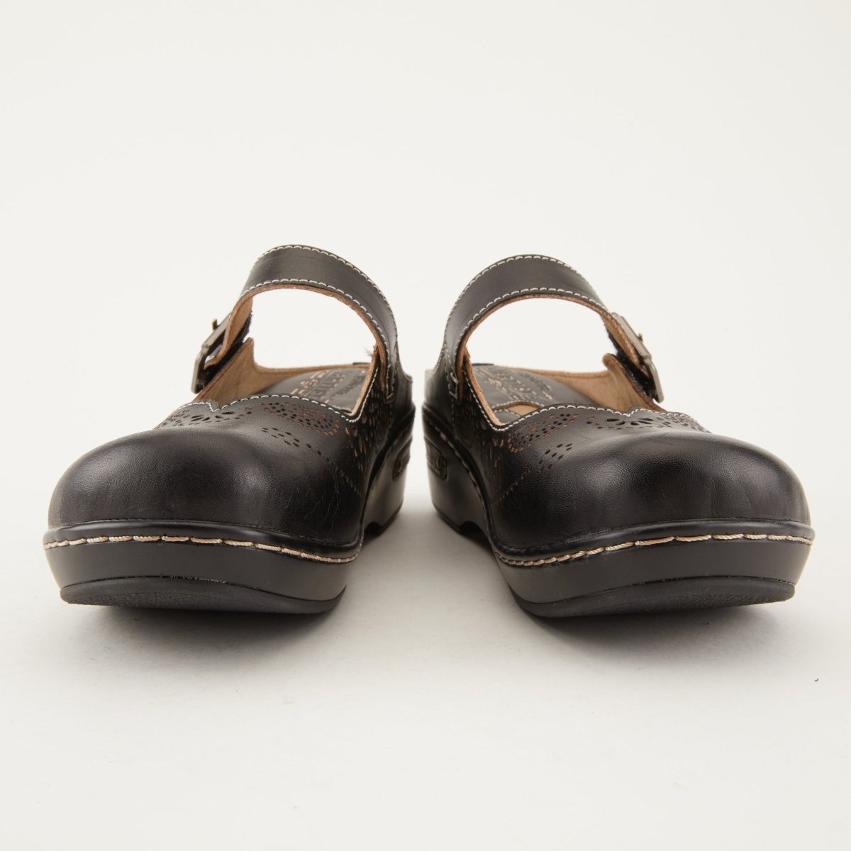 Spring Step Shoes L'Artiste Aneria Women’s Hand Painted Leather Clogs