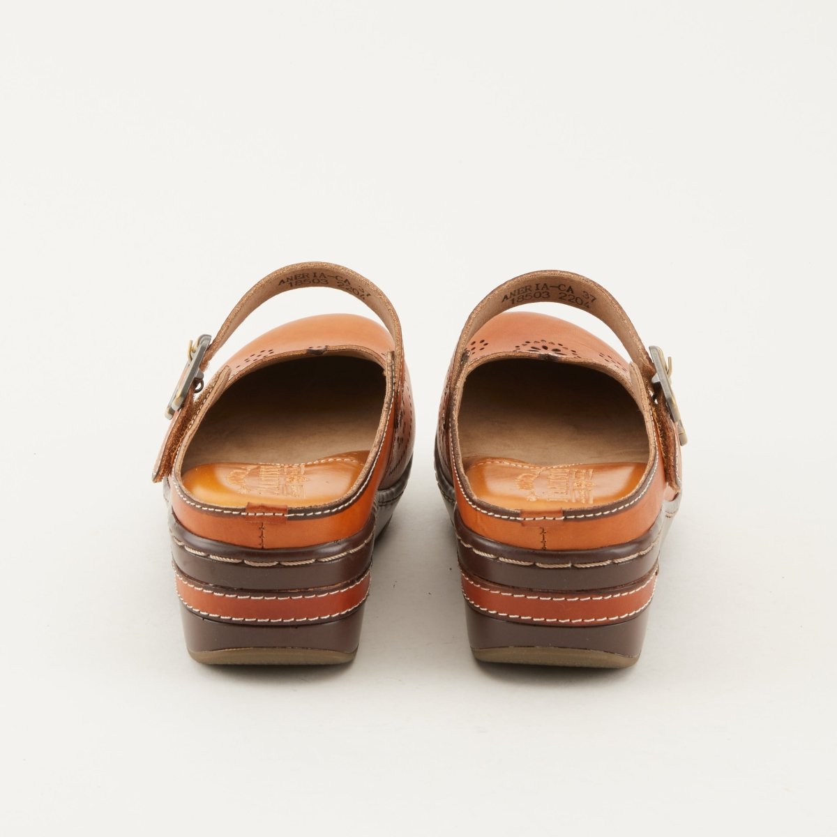 Spring Step Shoes L'Artiste Aneria Women’s Hand Painted Leather Clogs