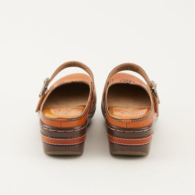 Spring Step Shoes L'Artiste Aneria Women’s Hand Painted Leather Clogs