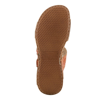 Spring Step Shoes L'Artiste Astra Slide Sandal Women’s Hand Painted Leather