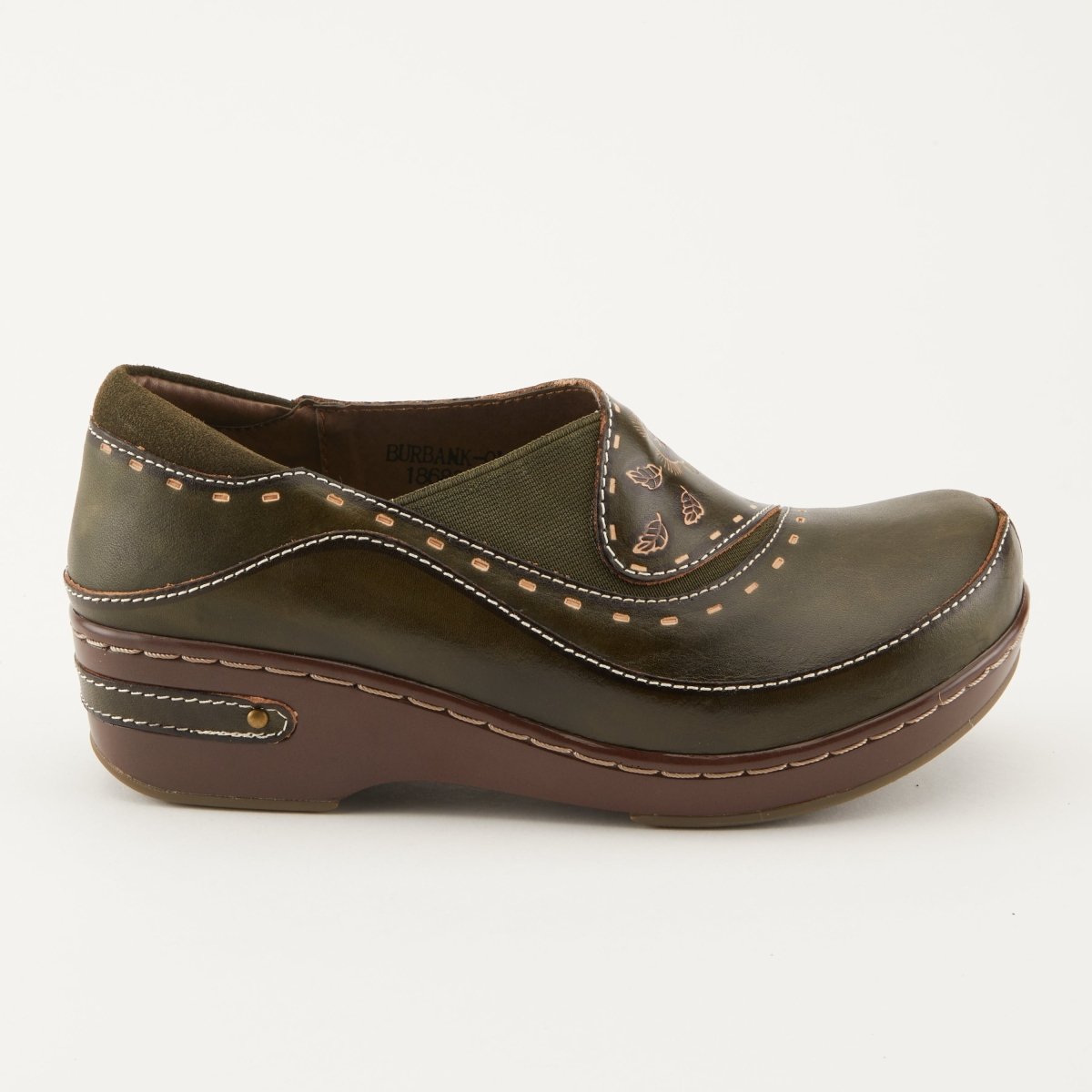 Spring Step Shoes L'Artiste Burbank Women's Hand Painted Leather Clogs