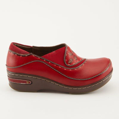 Spring Step Shoes L'Artiste Burbank Women's Hand Painted Leather Clogs