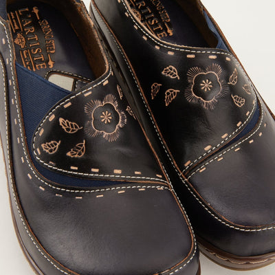 Spring Step Shoes L'Artiste Burbank Women's Hand Painted Leather Clogs