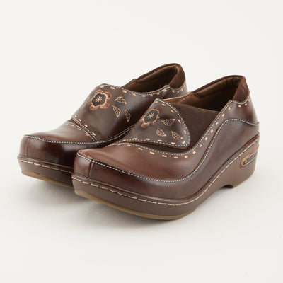 Spring Step Shoes L'Artiste Burbank Women's Hand Painted Leather Clogs