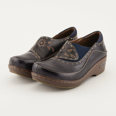 Spring Step Shoes L'Artiste Burbank Women's Hand Painted Leather Clogs