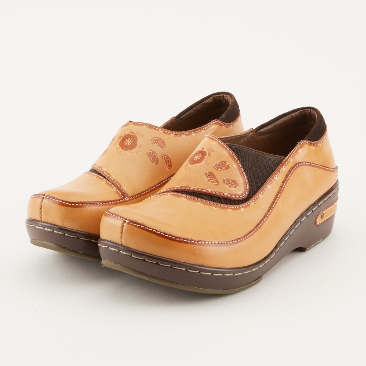 Spring Step Shoes L'Artiste Burbank Women's Hand Painted Leather Clogs
