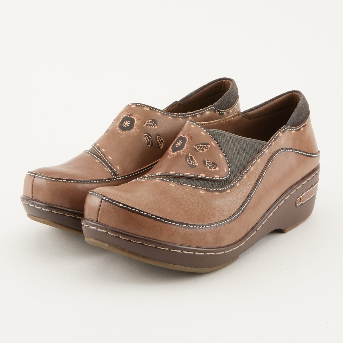 Spring Step Shoes L'Artiste Burbank Women's Hand Painted Leather Clogs