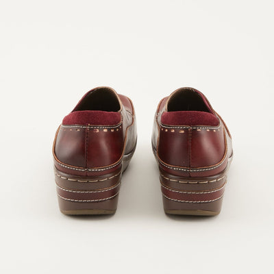 Spring Step Shoes L'Artiste Burbank Women's Hand Painted Leather Clogs