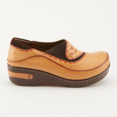 Spring Step Shoes L'Artiste Burbank Women's Hand Painted Leather Clogs