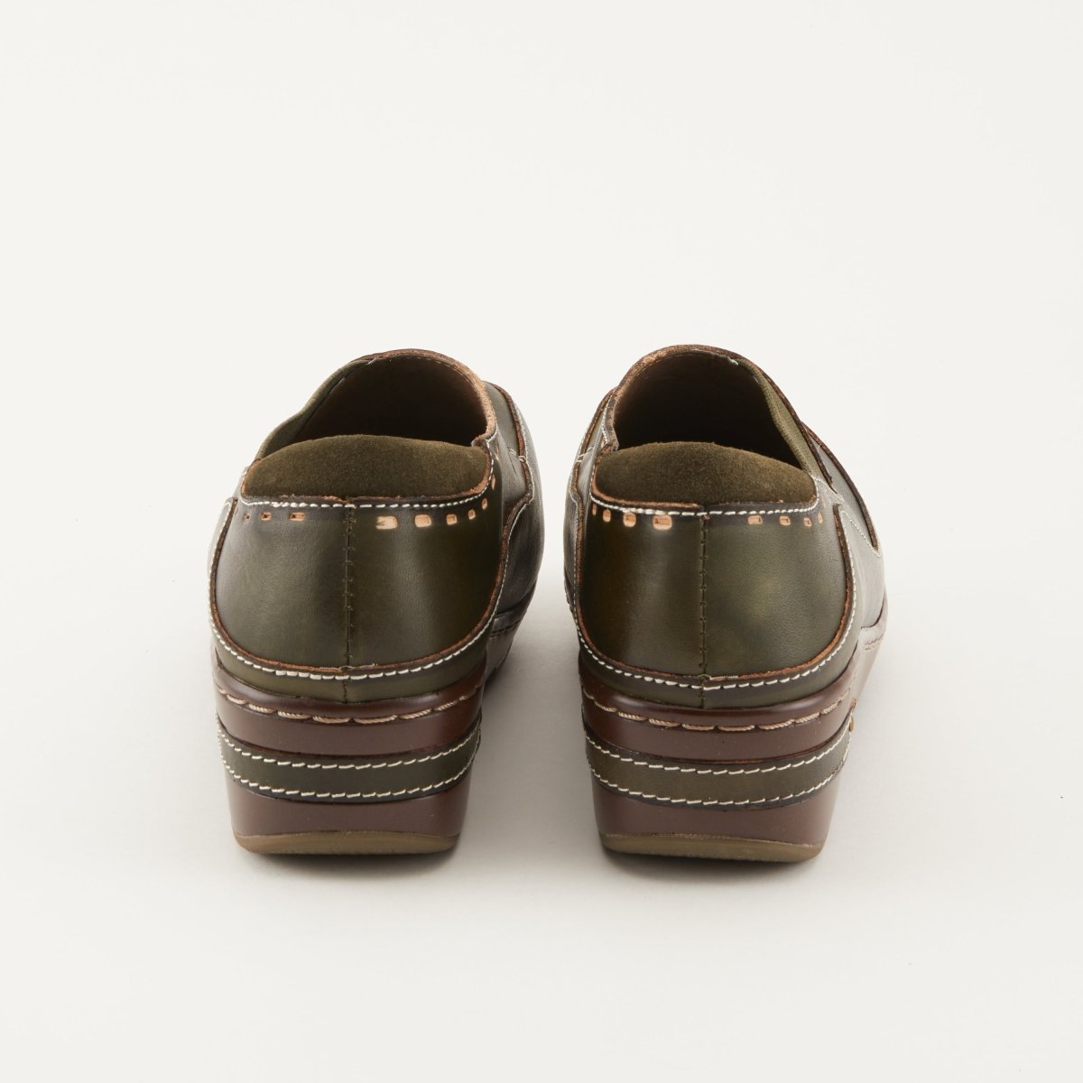 Spring Step Shoes L'Artiste Burbank Women's Hand Painted Leather Clogs