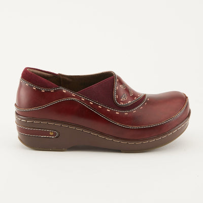 Spring Step Shoes L'Artiste Burbank Women's Hand Painted Leather Clogs
