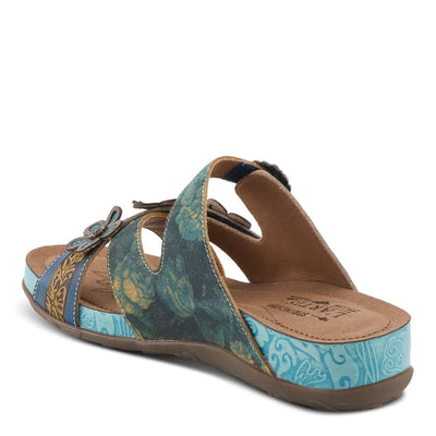 Spring Step Shoes L'Artiste Caelana Women's Hand Painted Leather Sandals