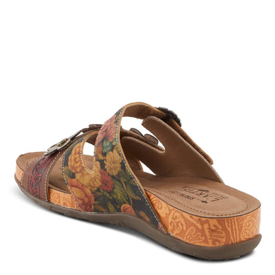 Spring Step Shoes L'Artiste Caelana Women's Hand Painted Leather Sandals
