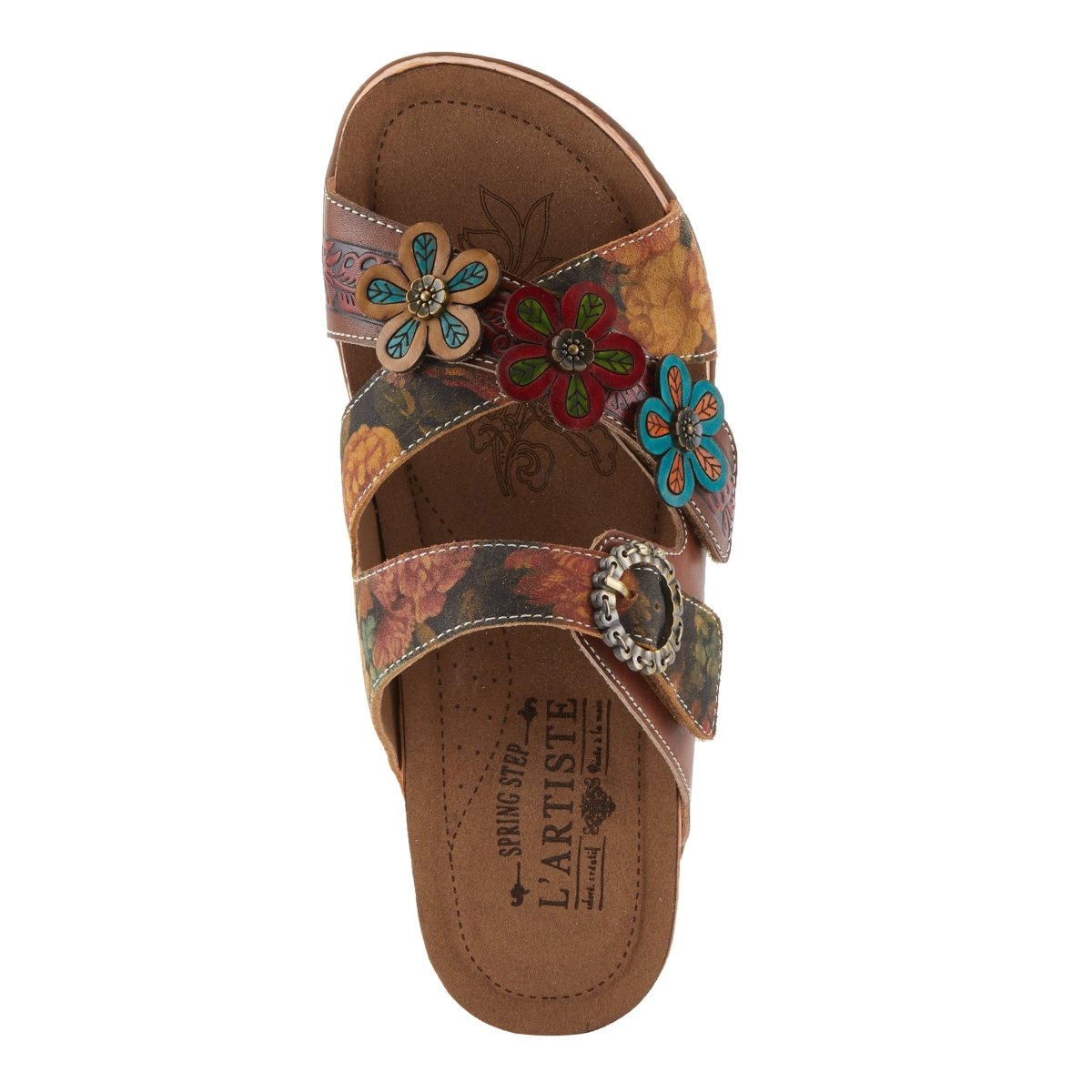 Spring Step Shoes L'Artiste Caelana Women's Hand Painted Leather Sandals