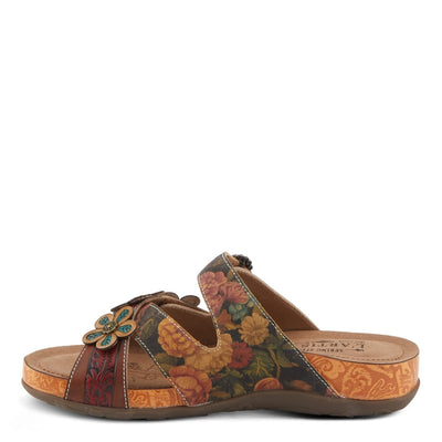 Spring Step Shoes L'Artiste Caelana Women's Hand Painted Leather Sandals