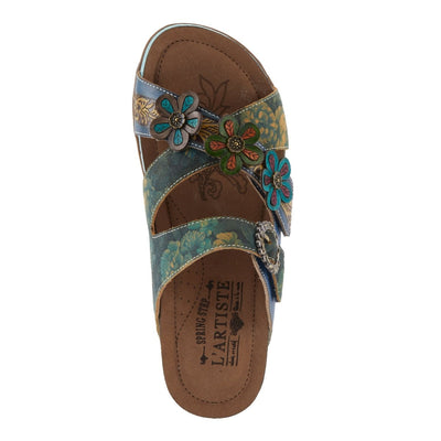 Spring Step Shoes L'Artiste Caelana Women's Hand Painted Leather Sandals