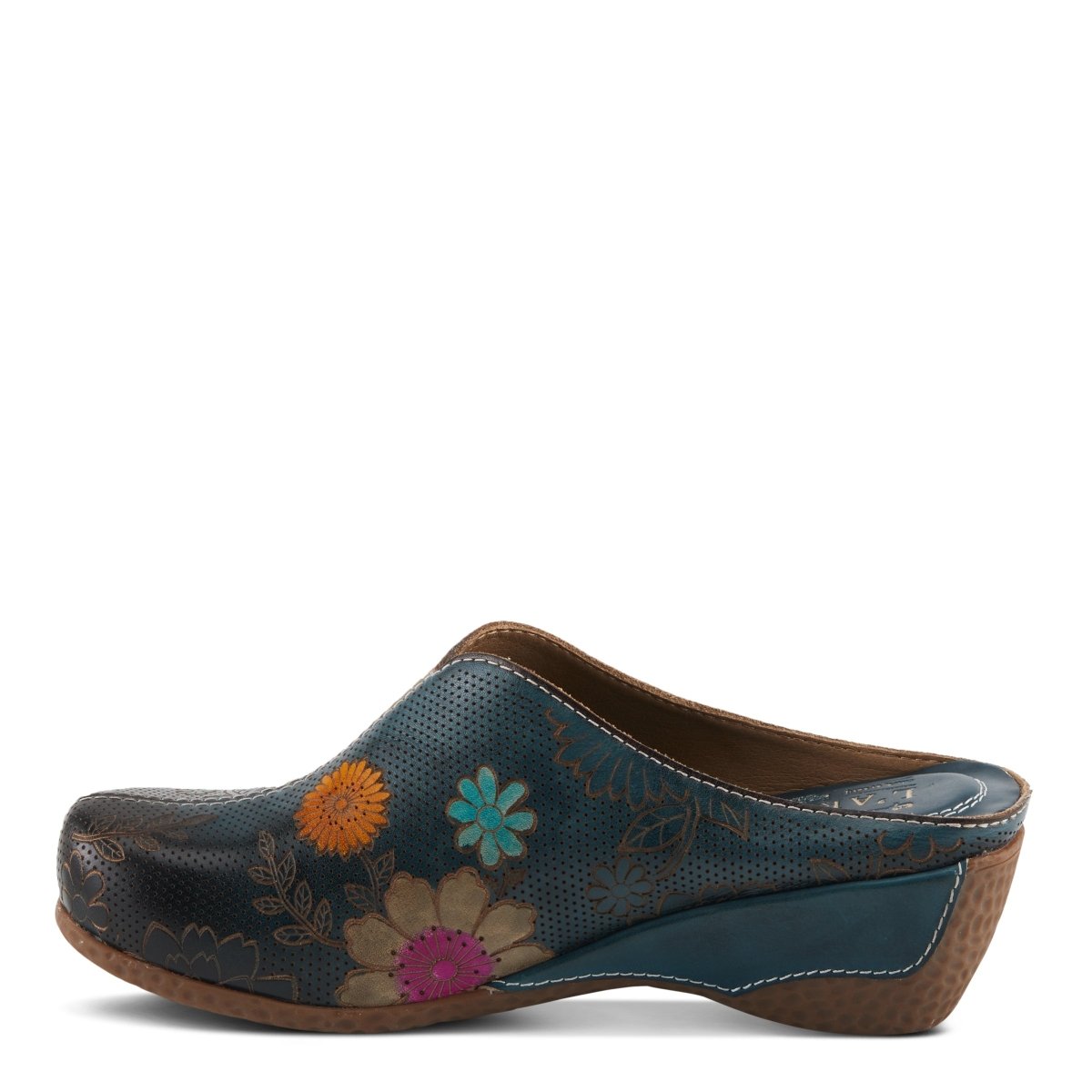 Spring Step Shoes L'Artiste Chienti Clogs Women's Hand Painted Leather