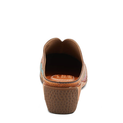 Spring Step Shoes L'Artiste Chienti Clogs Women's Hand Painted Leather