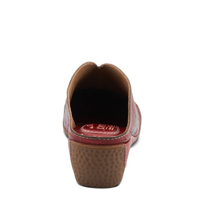 Spring Step Shoes L'Artiste Chienti Clogs Women's Hand Painted Leather