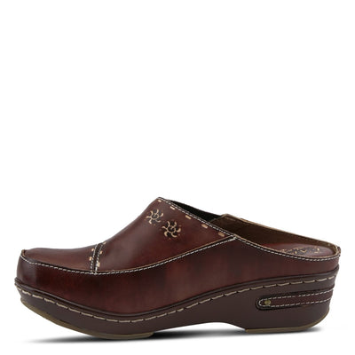 Spring Step Shoes L'Artiste Chino Clogs Women’s Hand Painted Leather