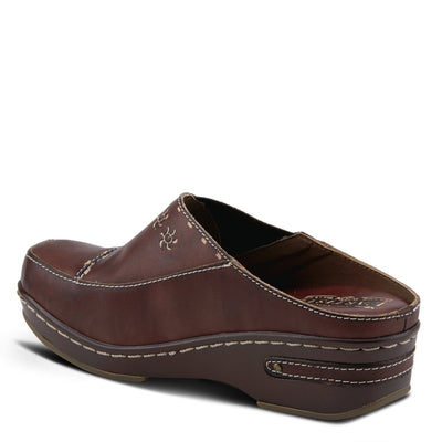 Spring Step Shoes L'Artiste Chino Clogs Women’s Hand Painted Leather