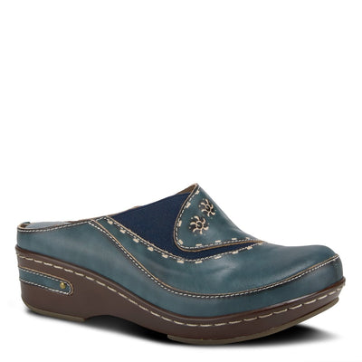 Spring Step Shoes L'Artiste Chino Clogs Women’s Hand Painted Leather