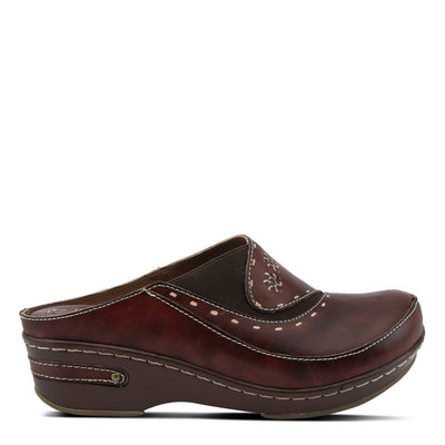 Spring Step Shoes L'Artiste Chino Clogs Women’s Hand Painted Leather