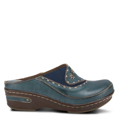 Spring Step Shoes L'Artiste Chino Clogs Women’s Hand Painted Leather